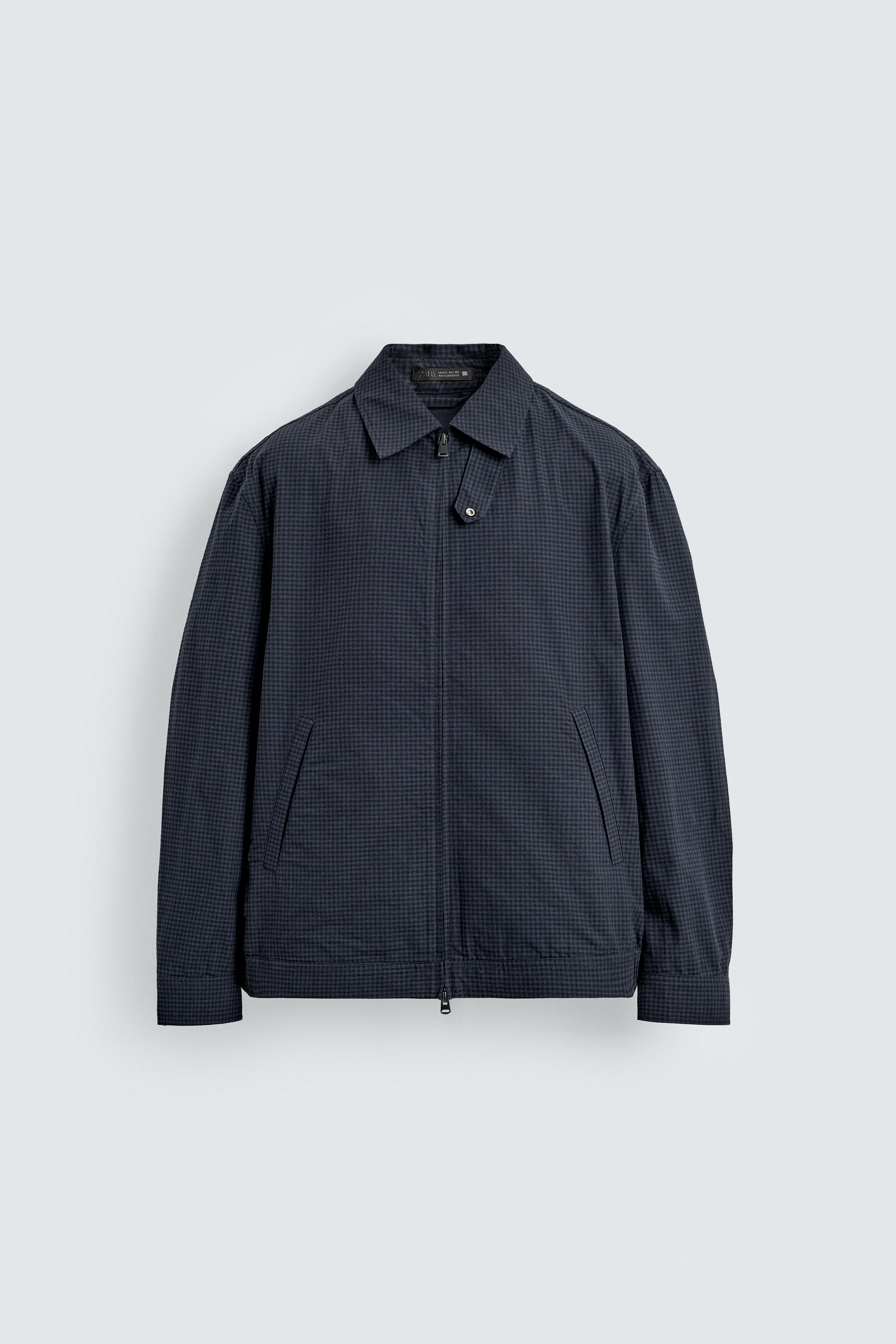 BLOUSON REGULAR FIT À CARREAUX